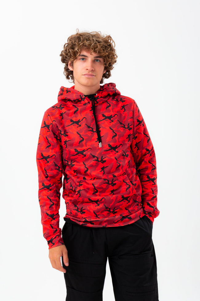 HYPE X KFC RED CAMOUFLAGE HOODIE