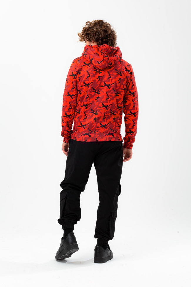 HYPE X KFC RED CAMOUFLAGE HOODIE