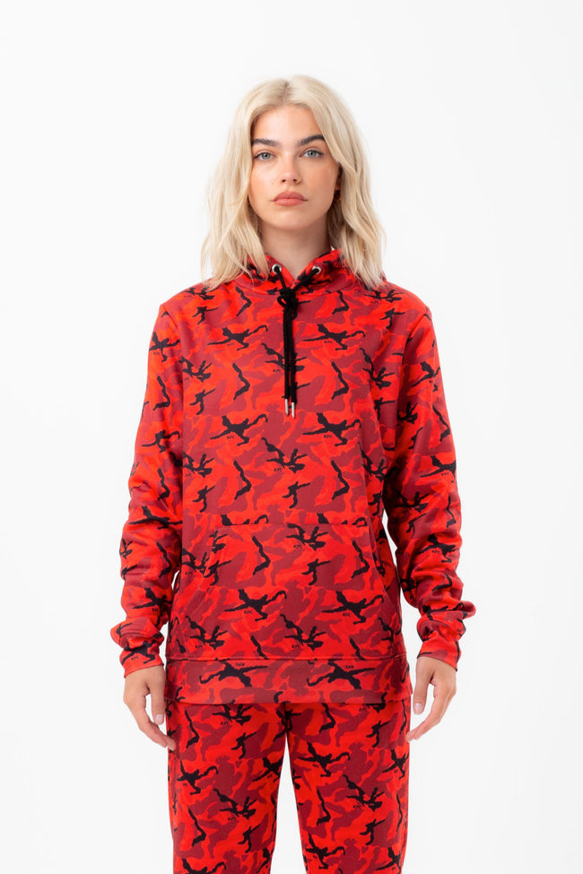 HYPE X KFC RED CAMOUFLAGE HOODIE