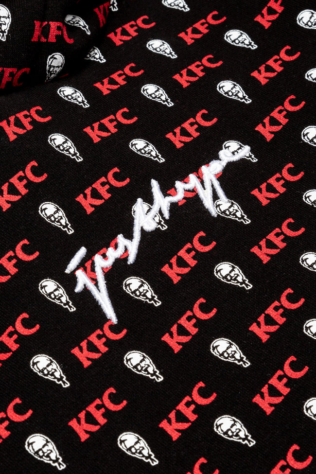 HYPE X KFC BLACK LOGO ADULT HOODIE