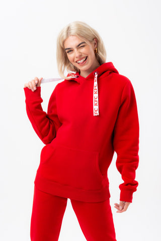 HYPE X KFC RED DRAWSTRING HOODIE