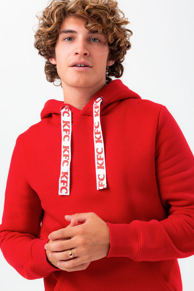 HYPE X KFC RED DRAWSTRING HOODIE