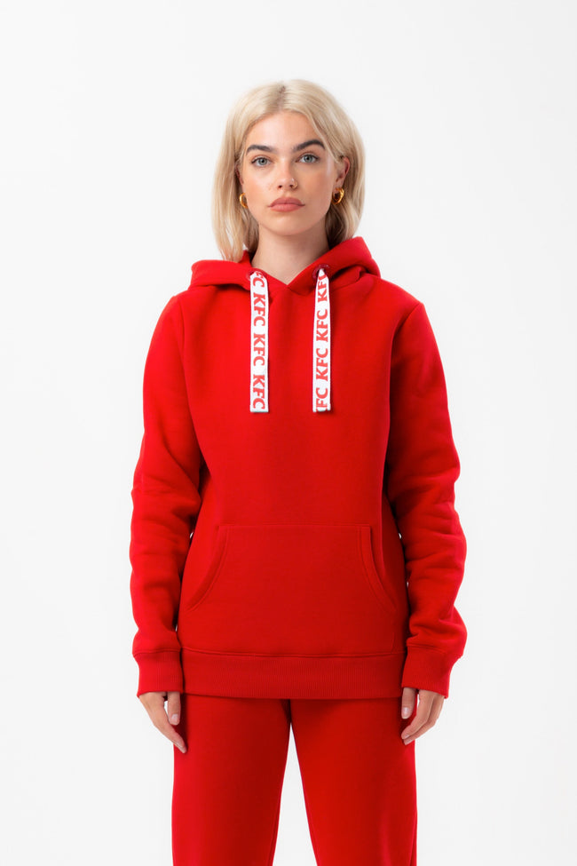 HYPE X KFC RED DRAWSTRING HOODIE