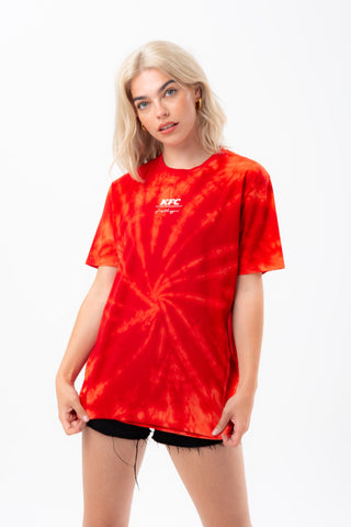 HYPE X KFC RED TIE-DYE T-SHIRT