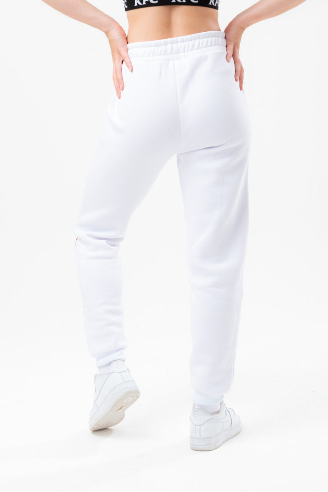 HYPE X KFC WHITE 'FINGER LICKIN' GOOD' ADULT JOGGERS