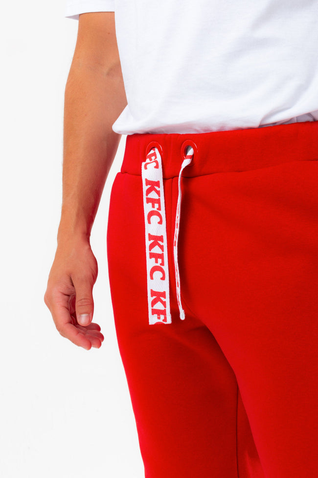 HYPE X KFC RED DRAWSTRING ADULT JOGGERS