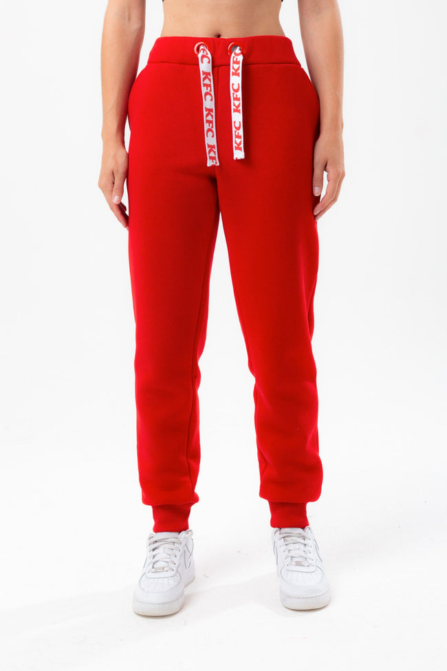 HYPE X KFC RED DRAWSTRING ADULT JOGGERS