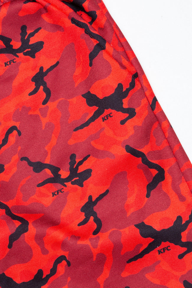 HYPE X KFC RED CAMOUFLAGE ADULT JOGGERS