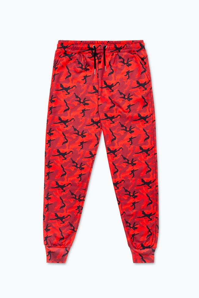 HYPE X KFC RED CAMOUFLAGE ADULT JOGGERS