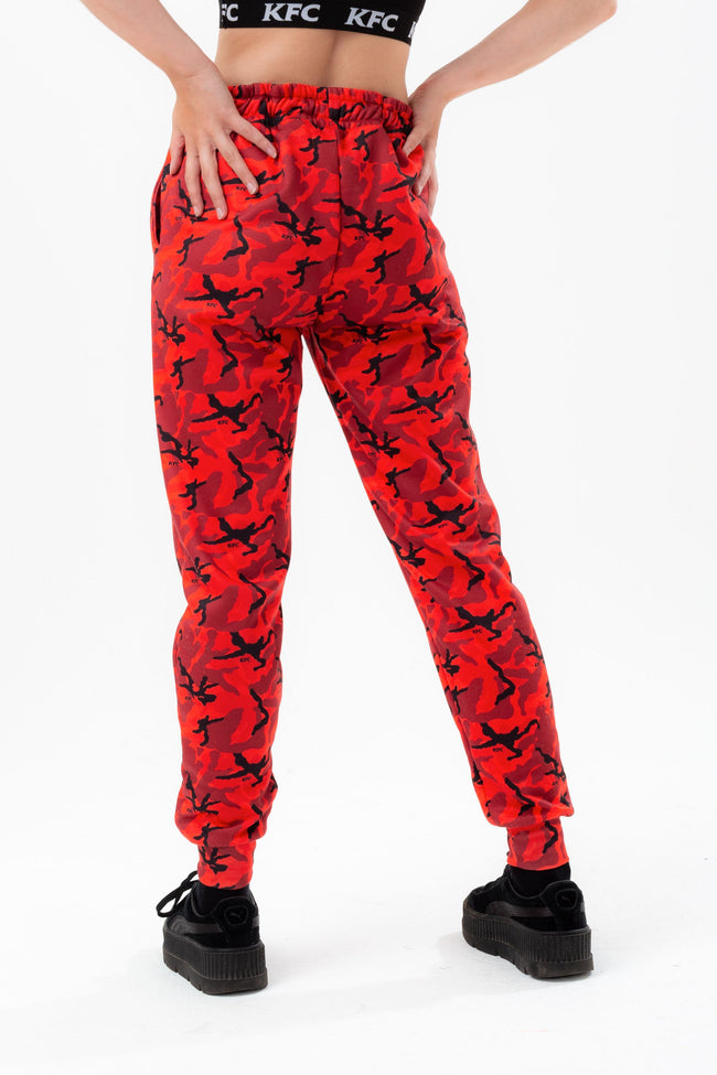 HYPE X KFC RED CAMOUFLAGE ADULT JOGGERS