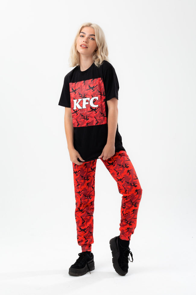 HYPE X KFC RED CAMOUFLAGE ADULT JOGGERS