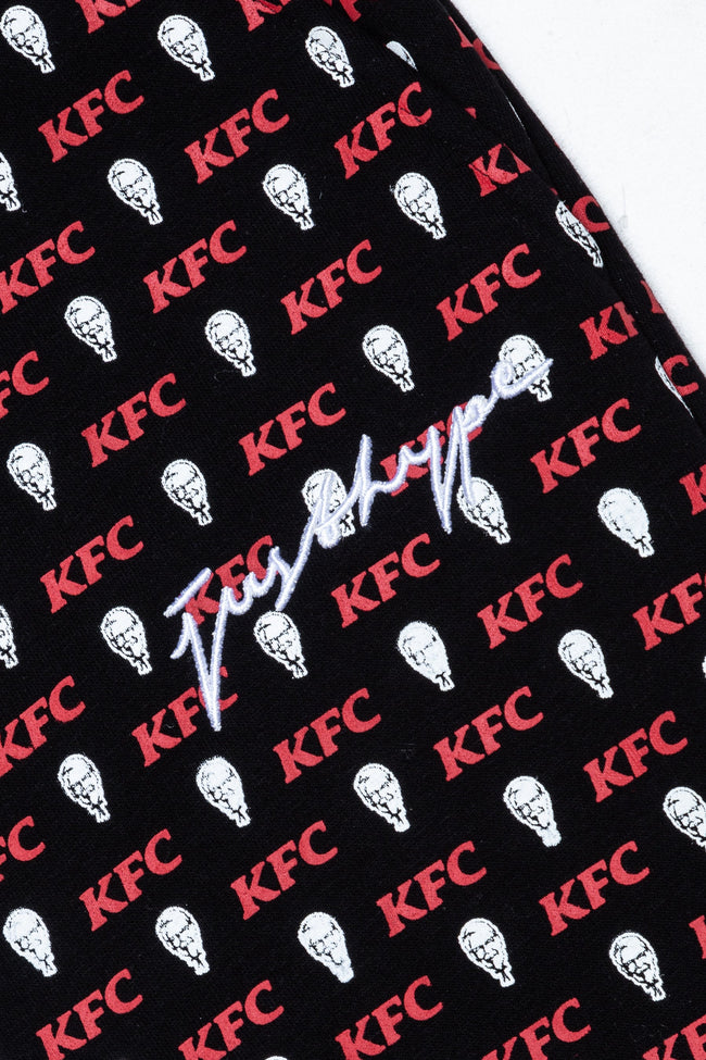 HYPE X KFC BLACK LOGO ADULT JOGGERS