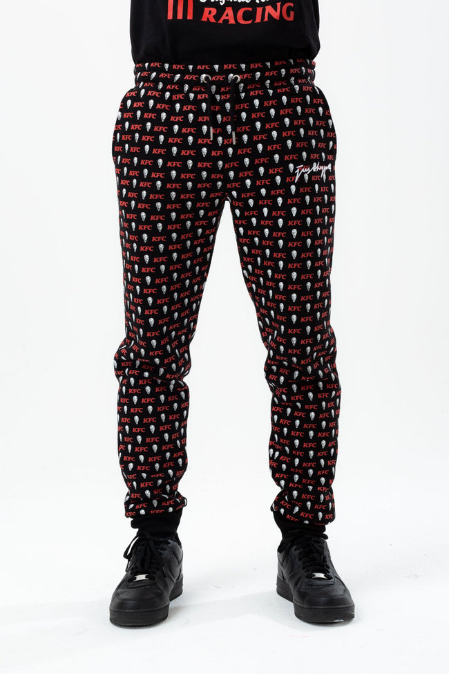 HYPE X KFC BLACK LOGO ADULT JOGGERS