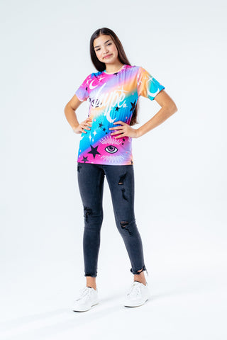 Hype Rainbow Gradient Mystic Kids T-Shirt