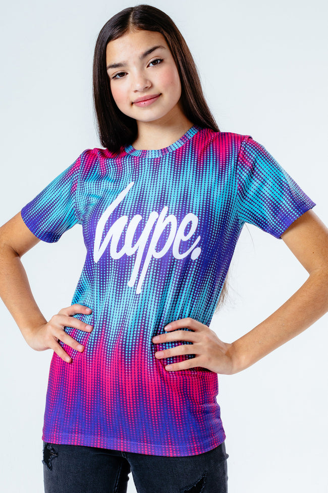 HYPE MULTI ZIG-ZAG KIDS T-SHIRT