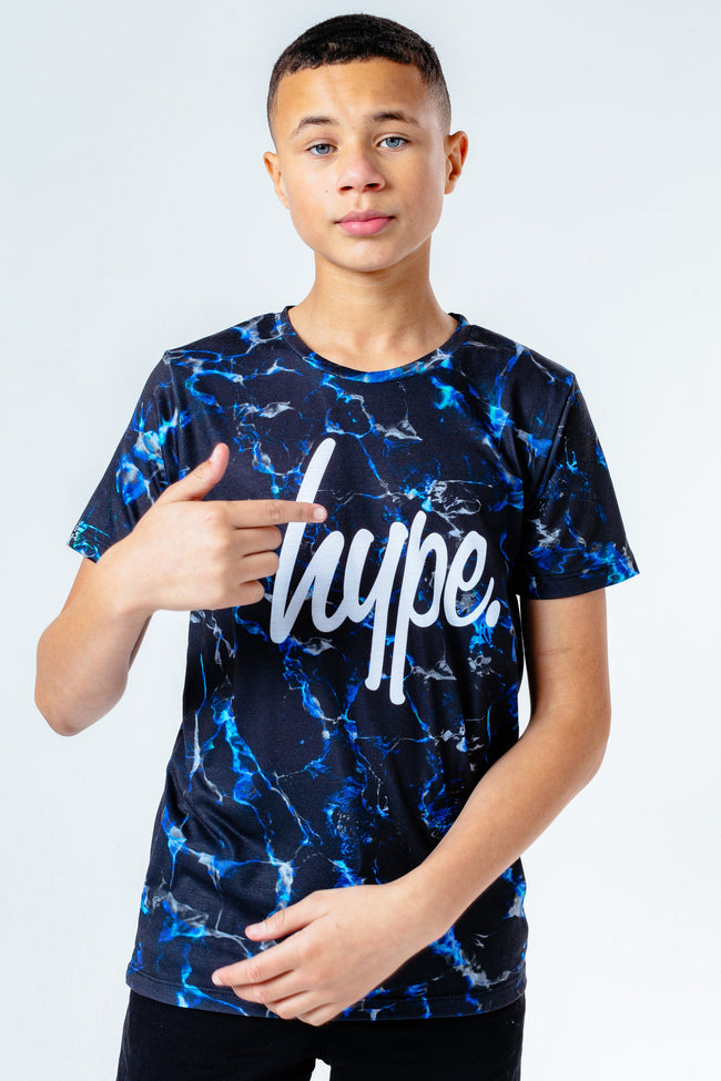 HYPE BLACK GRAPHIC BOYS T-SHIRT