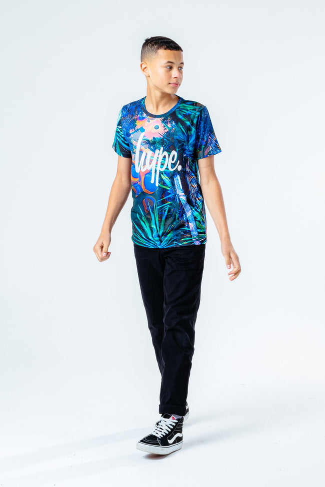 Hype Multi Moon Crater Graphic Kids T-Shirt