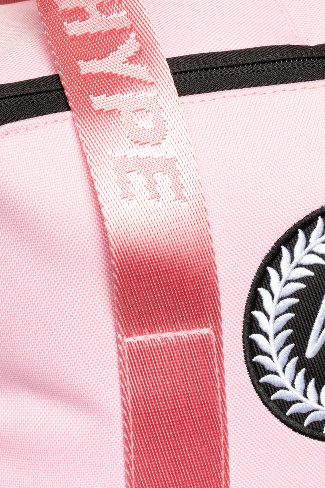 HYPE PINK TAPED BOXY BACKPACK