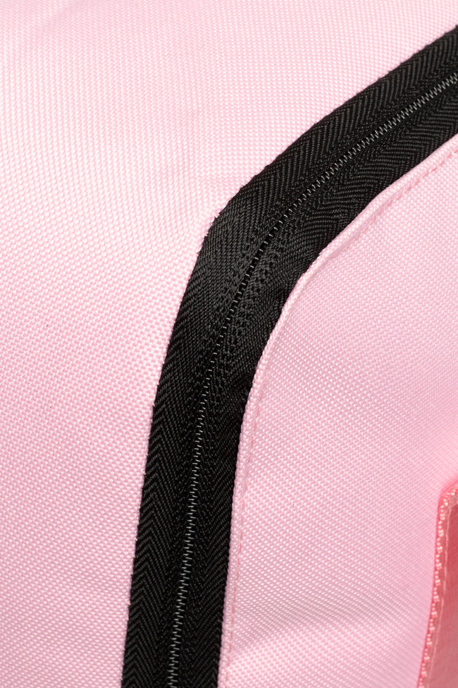 HYPE PINK TAPED BOXY BACKPACK