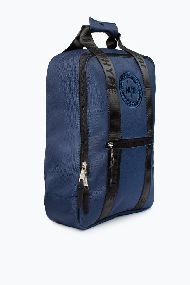 Hype Navy Boxy Backpack