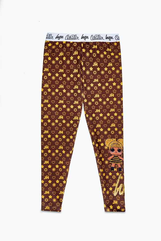 HYPE X L.O.L. QUEEN BEE GIRLS LEGGINGS