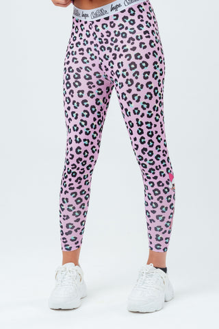 HYPE X L.O.L. LEOPARD DIVA GIRLS LEGGINGS