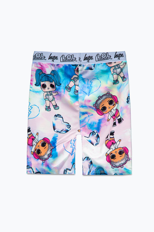 HYPE X L.O.L. GLAMSTRONAUT GIRLS CYCLING SHORTS