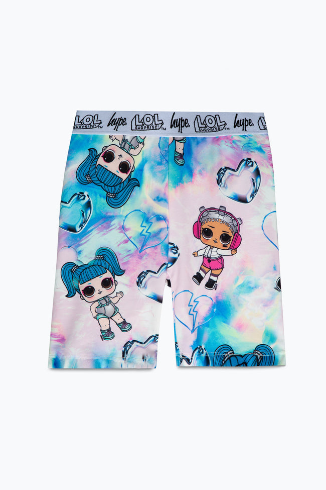 HYPE X L.O.L. GLAMSTRONAUT GIRLS CYCLING SHORTS