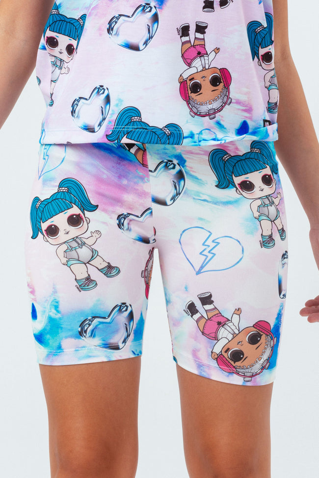 HYPE X L.O.L. GLAMSTRONAUT GIRLS CYCLING SHORTS