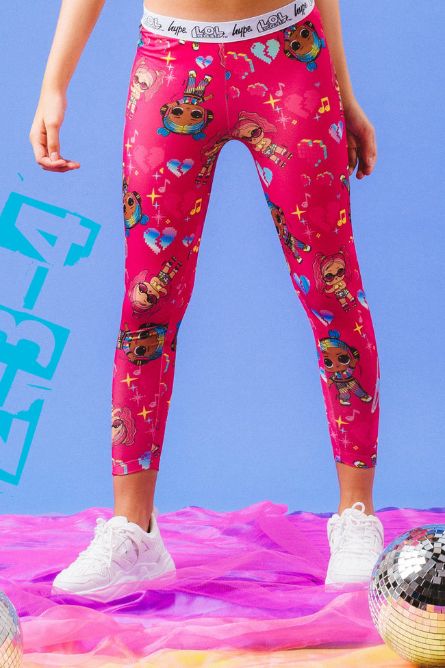 HYPE X L.O.L. BAE WHEELS GIRLS LEGGINGS