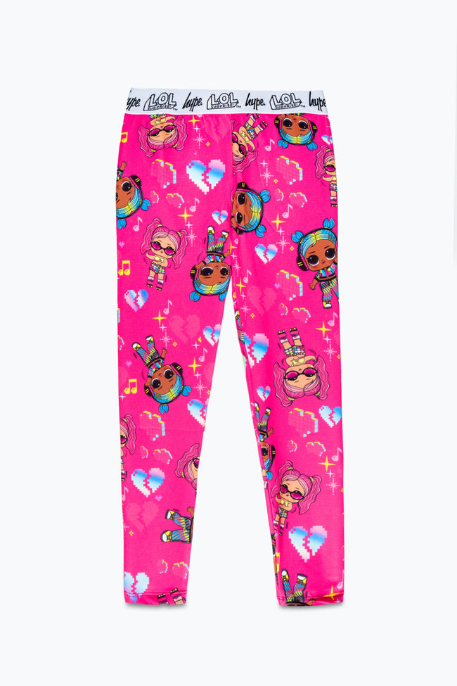 HYPE X L.O.L. BAE WHEELS GIRLS LEGGINGS