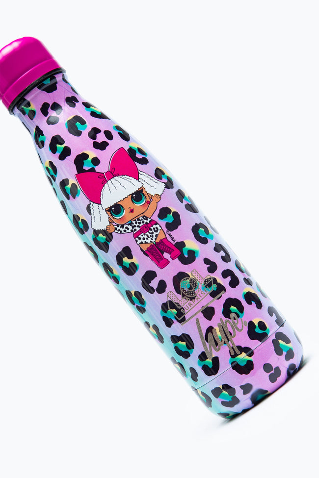 HYPE X L.O.L. LEOPARD DIVA METAL BOTTLE - 500ML