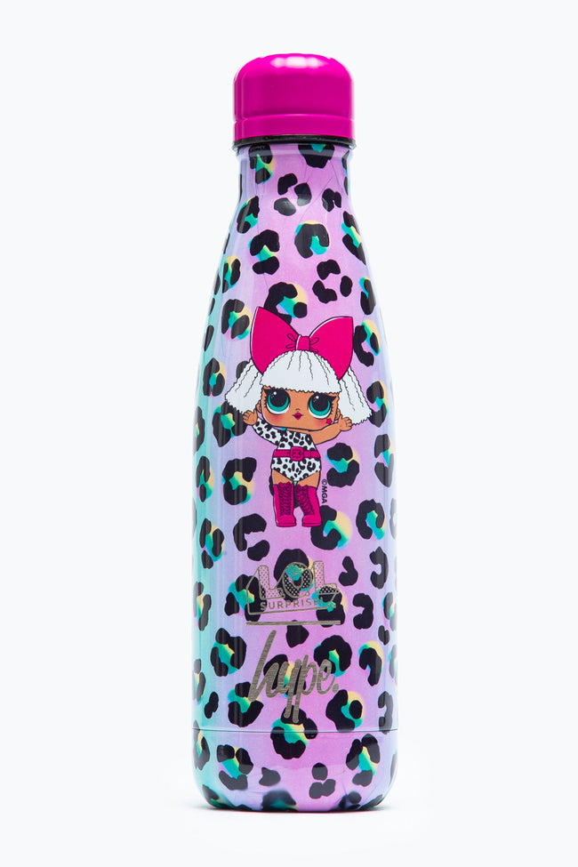 HYPE X L.O.L. LEOPARD DIVA METAL BOTTLE - 500ML