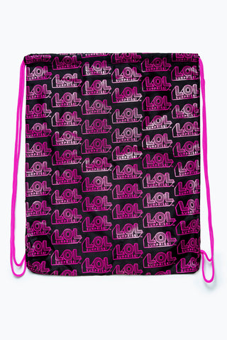 HYPE X L.O.L. LOGO DRAWSTRING BAG