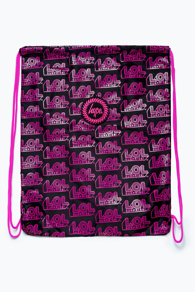 HYPE X L.O.L. LOGO DRAWSTRING BAG