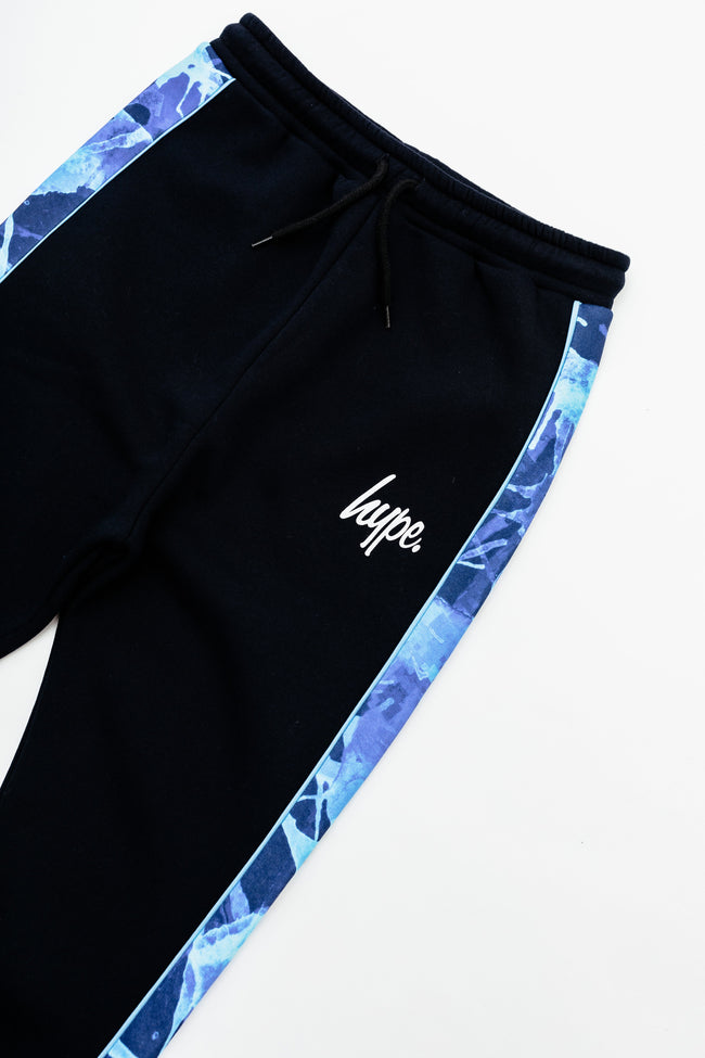 Hype Blue Paint Splash Kids Joggers