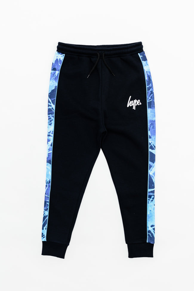 Hype Blue Paint Splash Kids Joggers