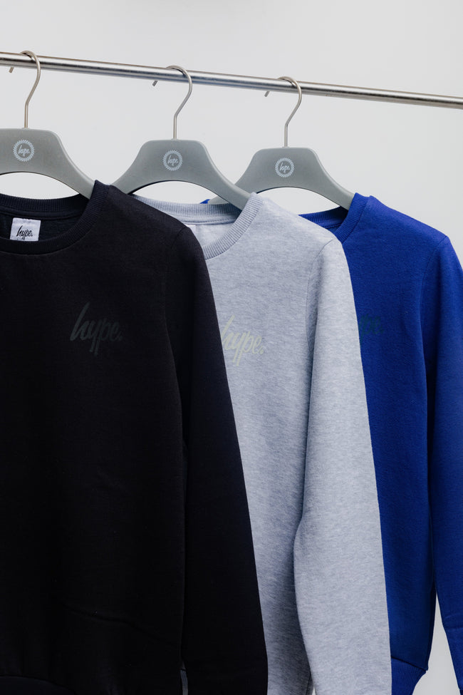 Hype Three Pack Multi Kids Crew Neck