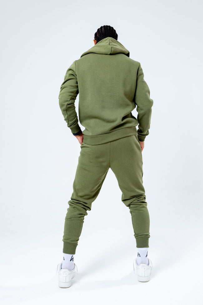 HYPE KHAKI SCRIBBLE MEN'S TRACKSUIT