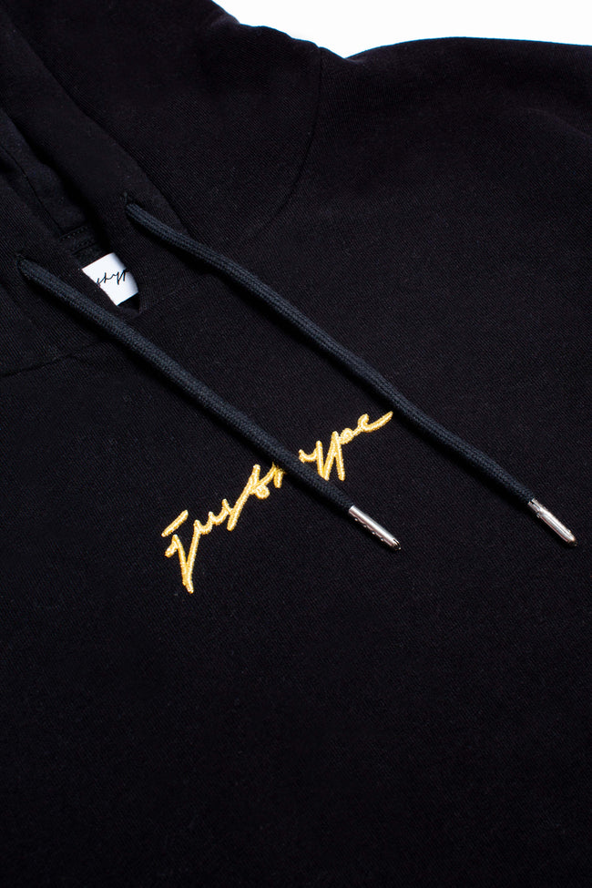 HYPE BLACK GOLD SCRIBBLE MEN'S TRACKSUIT