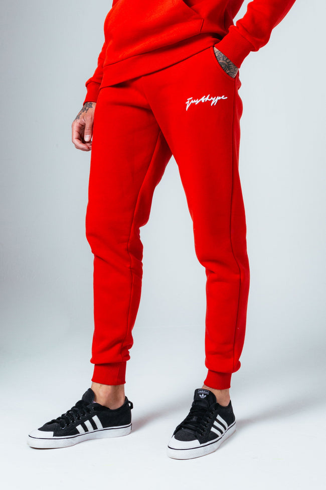 HYPE RED SCRIBBLE MEN'S TRACKSUIT