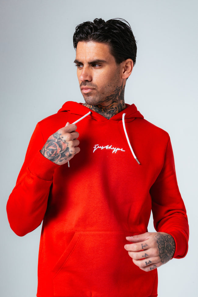 HYPE RED SCRIBBLE MEN'S TRACKSUIT