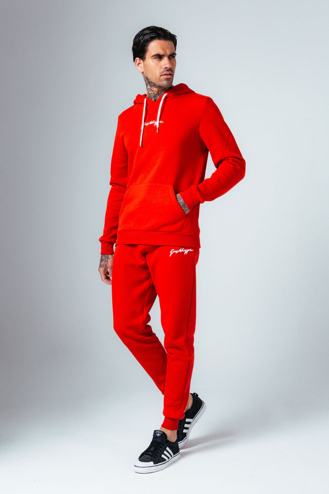 HYPE RED SCRIBBLE MEN'S TRACKSUIT