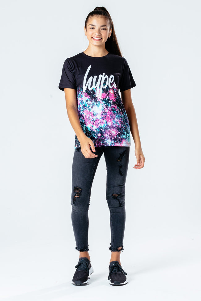 Hype Pink Space Kids T-Shirt