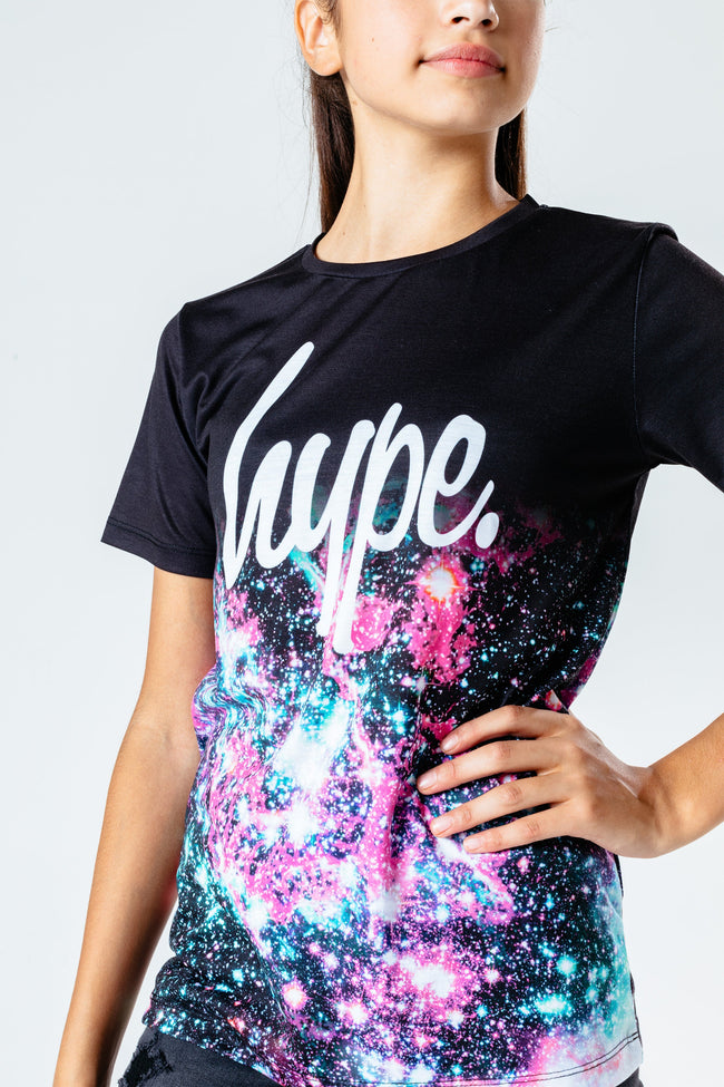 Hype Pink Space Kids T-Shirt