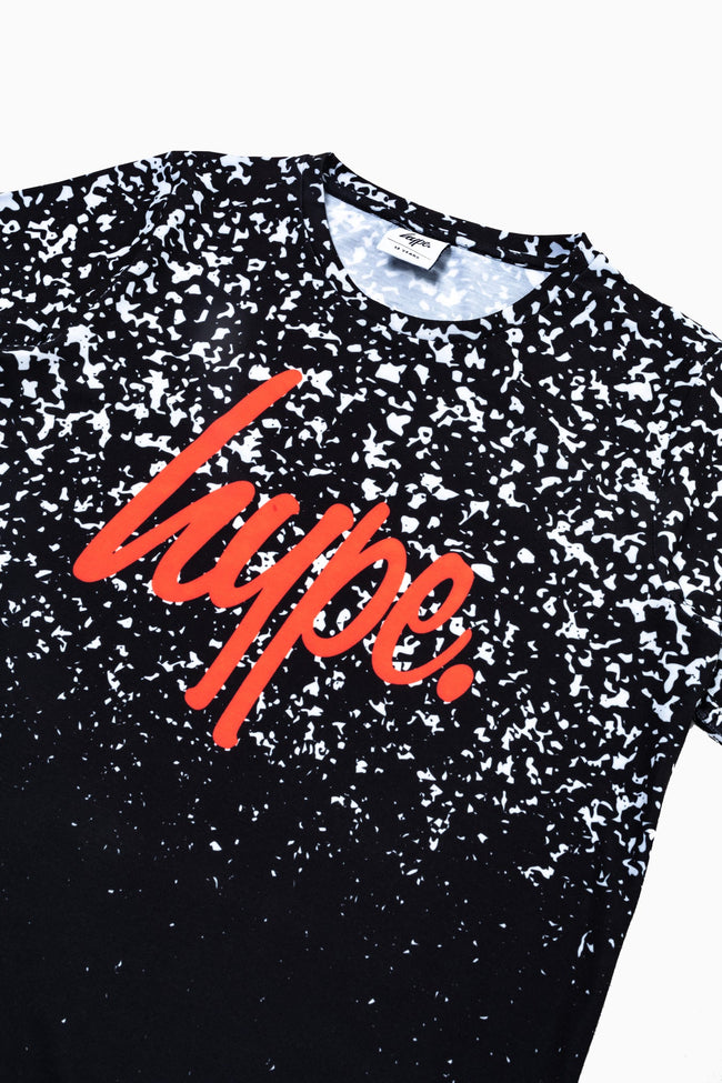 Hype Speckled With White Kids T-Shirt