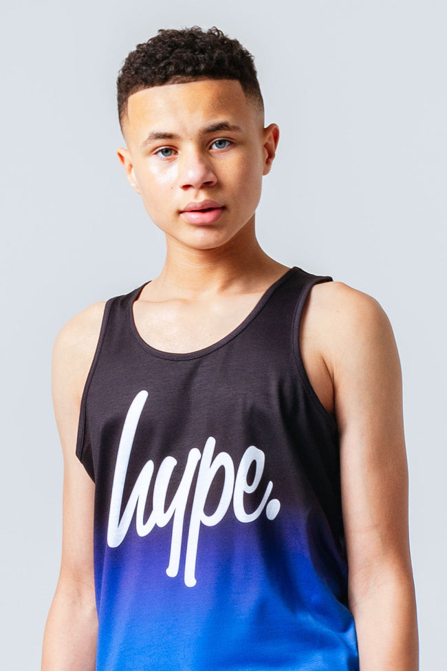 HYPE BLUE GRADIENT FADE KIDS VEST