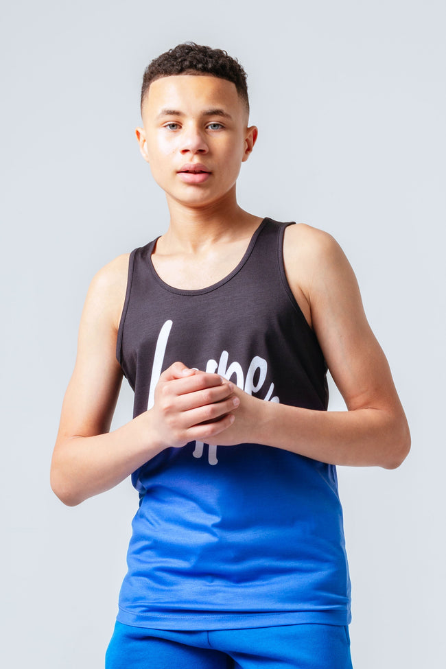 HYPE BLUE GRADIENT FADE KIDS VEST