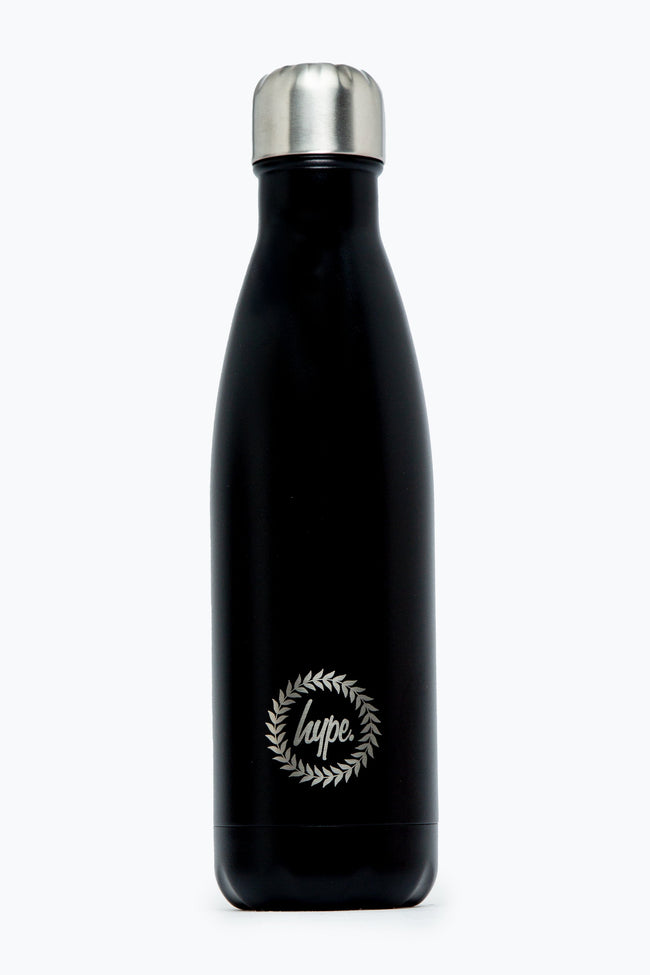 HYPE BLACK STEEL REUSABLE WATER BOTTLE