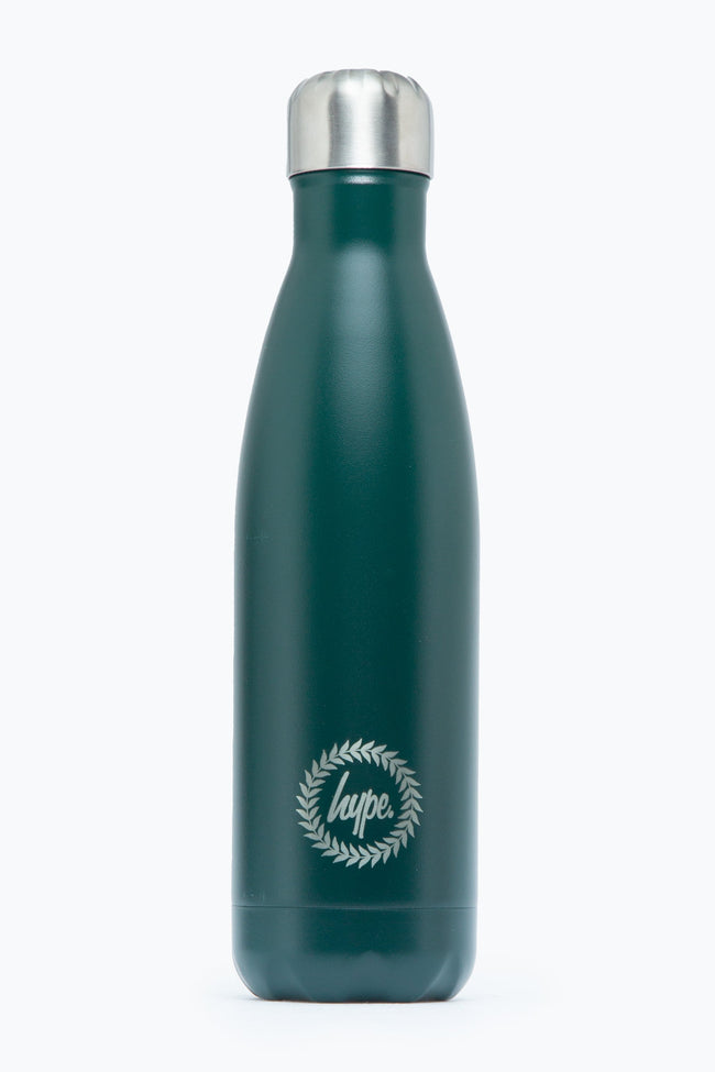 HYPE GREEN STEEL REUSABLE WATER BOTTLE